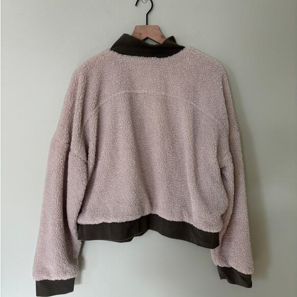 Fabletics Dream Fleece Pullover XXL Sherpa Polar - Picture 4 of 8